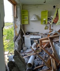 Разрушенные квартиры в Харькове