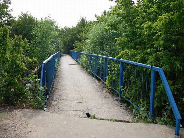 Мост через реку Лопань, ул. Ивановская