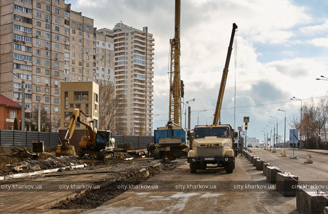 Харьков, строится метро