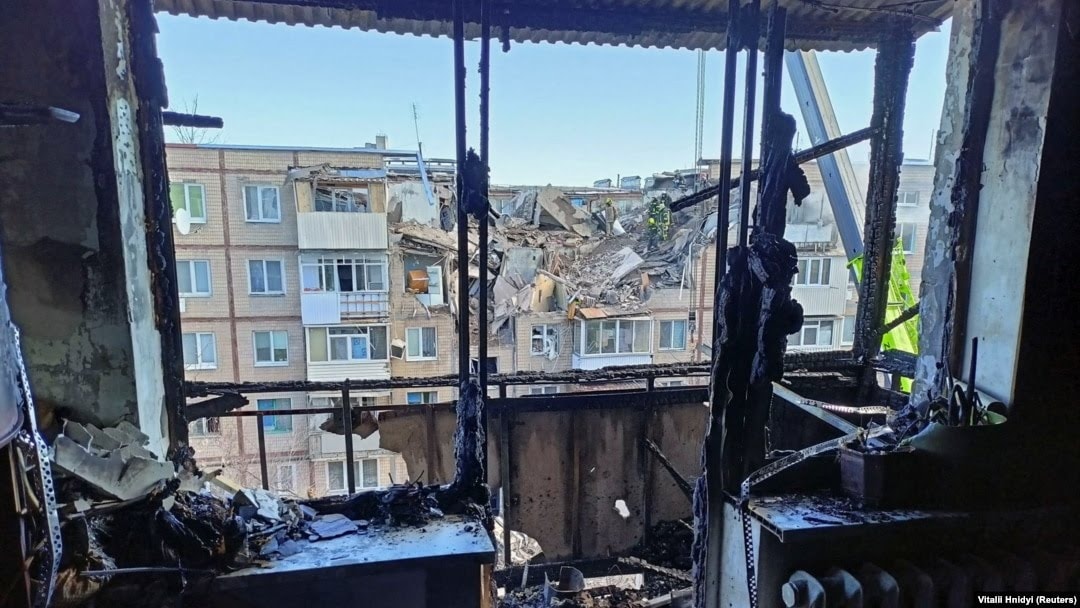 Город Харьков разрушения жилых домов