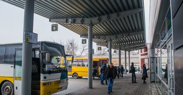 Новый автобусный терминал в Харькове