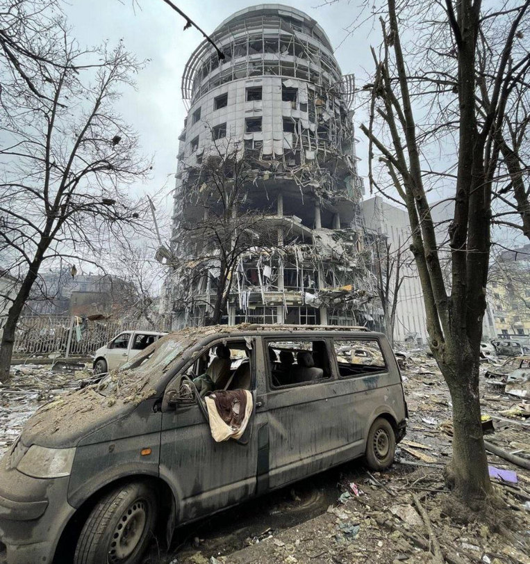 Харьков после атаки российских войск, Украина сегодня