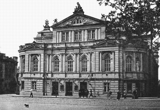 Театр Шевченко (старое фото)