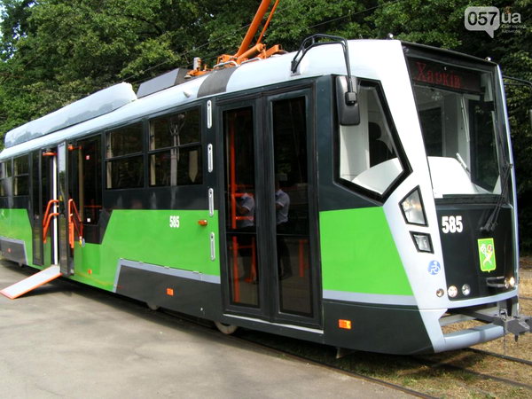 Новый трамвай, Украина