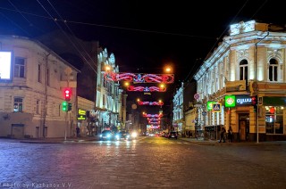 Вечерняя улица Сумская