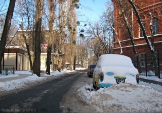 Фото ул. Политехнической. Зима