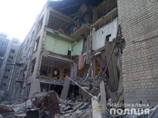 Последствия ракетных ударов по Харькову в ночь на 17 июля.