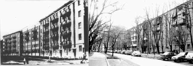 Улица Чичибабина, дом 9. Харьков в 1930 и 2008 годах