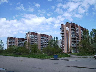 Девятиэтажки по проспекту Курчатова, Пятихатки, Харьков