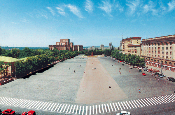 Панорама площади Свободы