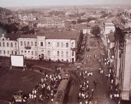 Улицы Пушкинская и Короленко, Харьков 1930 год