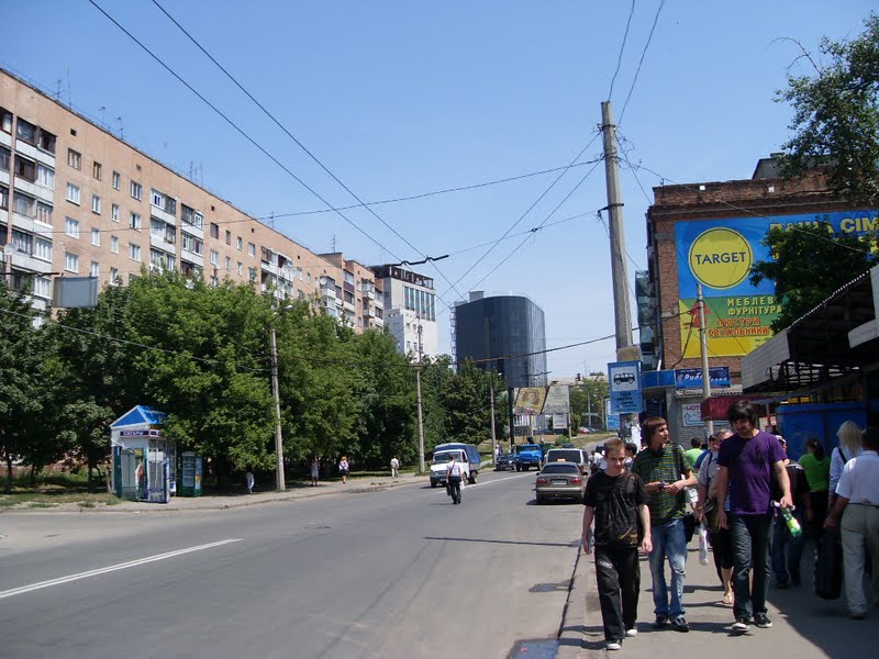 Улица Маломясницкая в Харькове