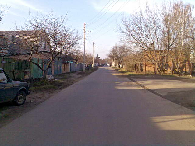 Улица Михайловскя в городе Харькове