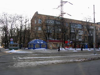 Перекрёсток улиц Морозова и Войкова