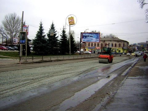 Улица Клочковская без трамвая