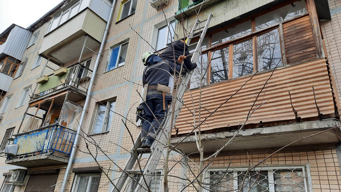 Работа спасателей, Харьков, Украина сегодня