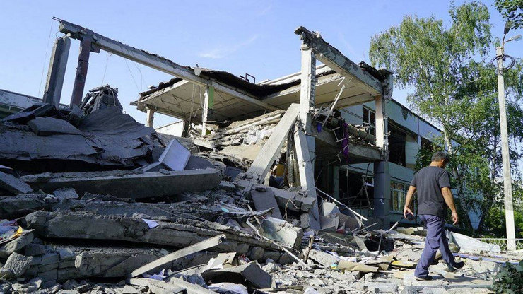 Разрушения в Харькове, Украина сегодня, июнь 2022